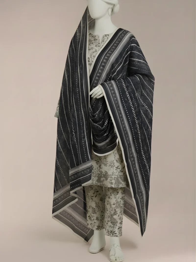 3-Piece Khaddar KD-6114