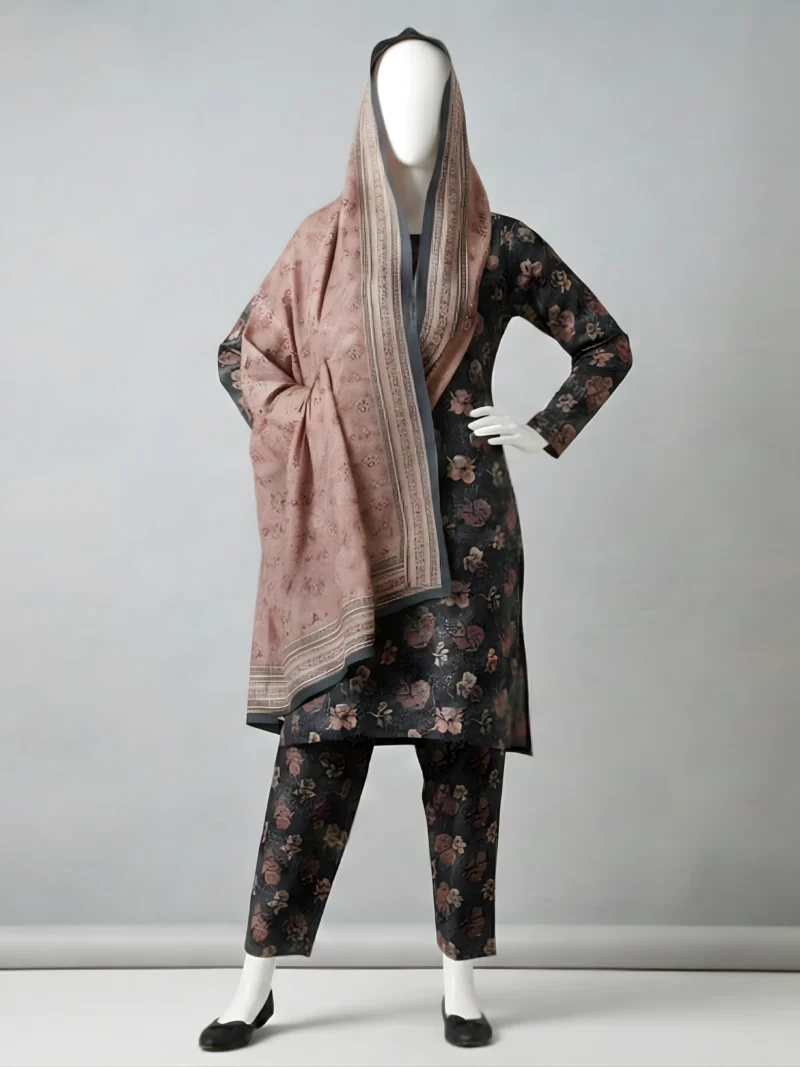 3-Piece Khaddar KD-6115