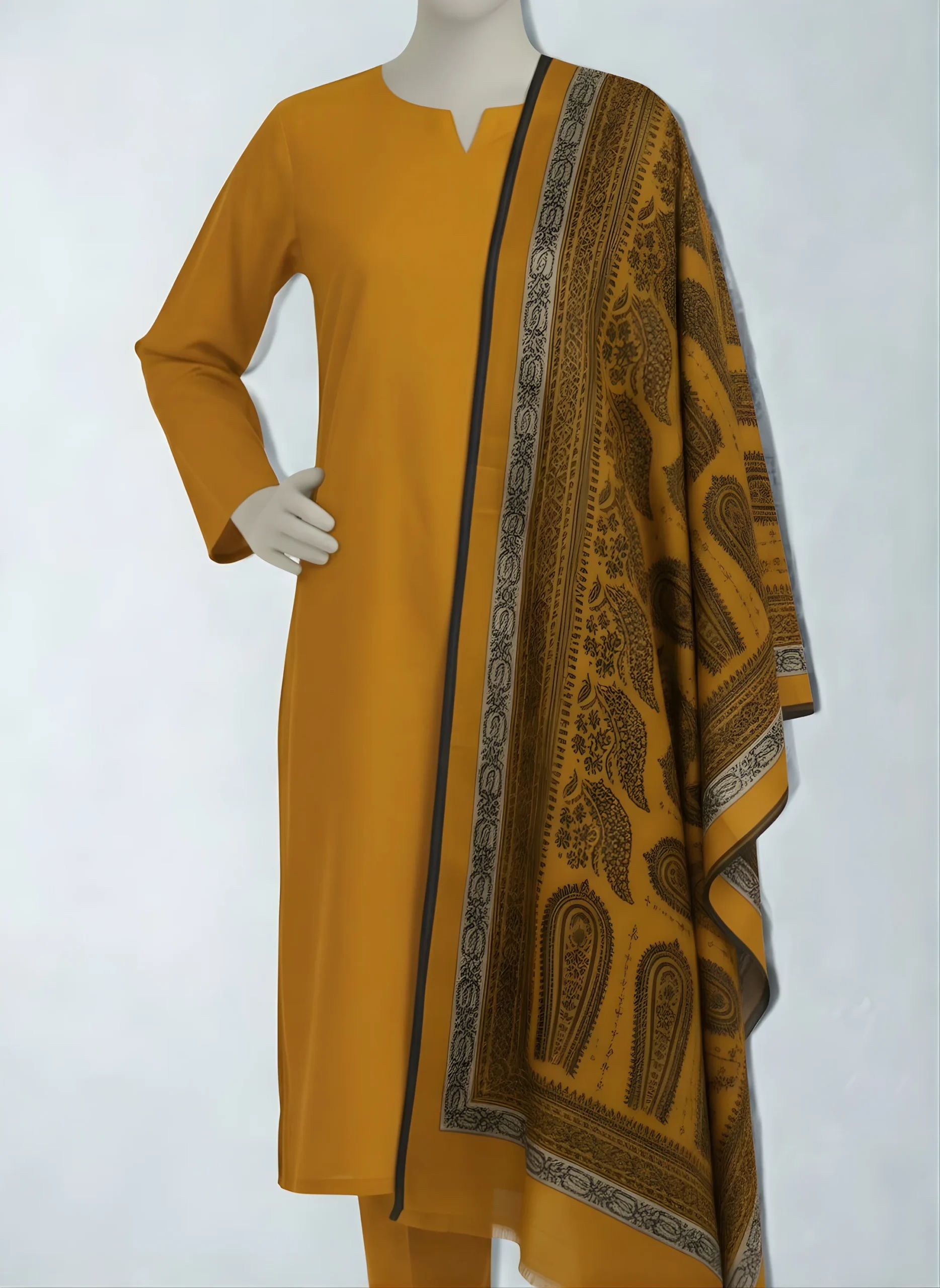 3-Piece Dhanak DK-1103 - Image 3