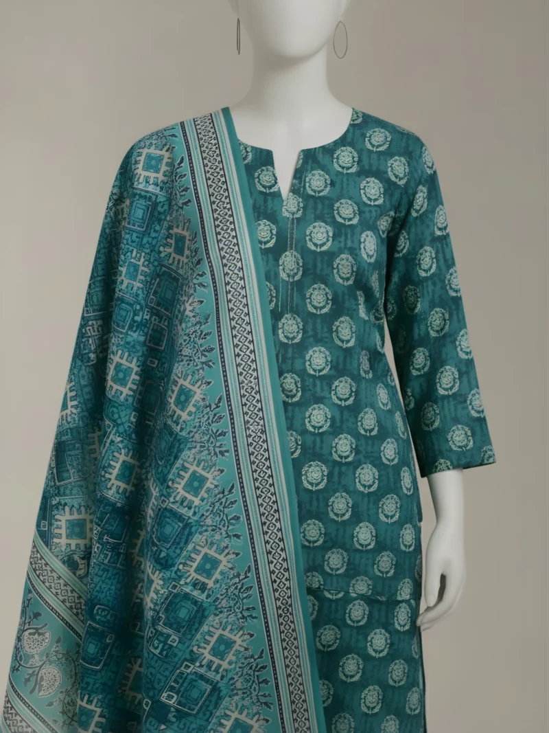 3-Piece Khaddar KD-6105
