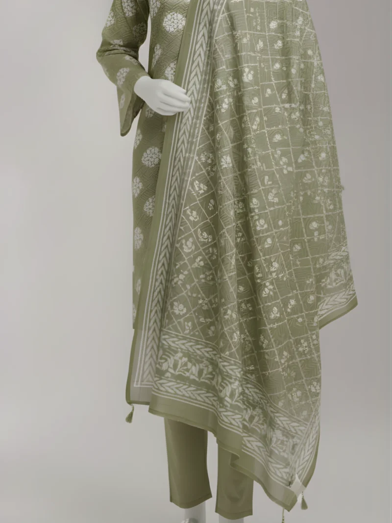 3-Piece Khaddar KD-6107