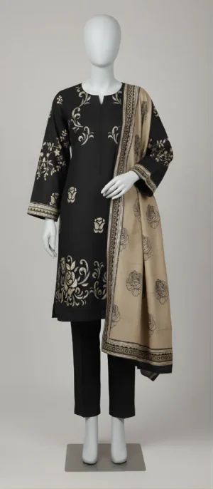 3-Piece Embroidered Lawn KG-3616